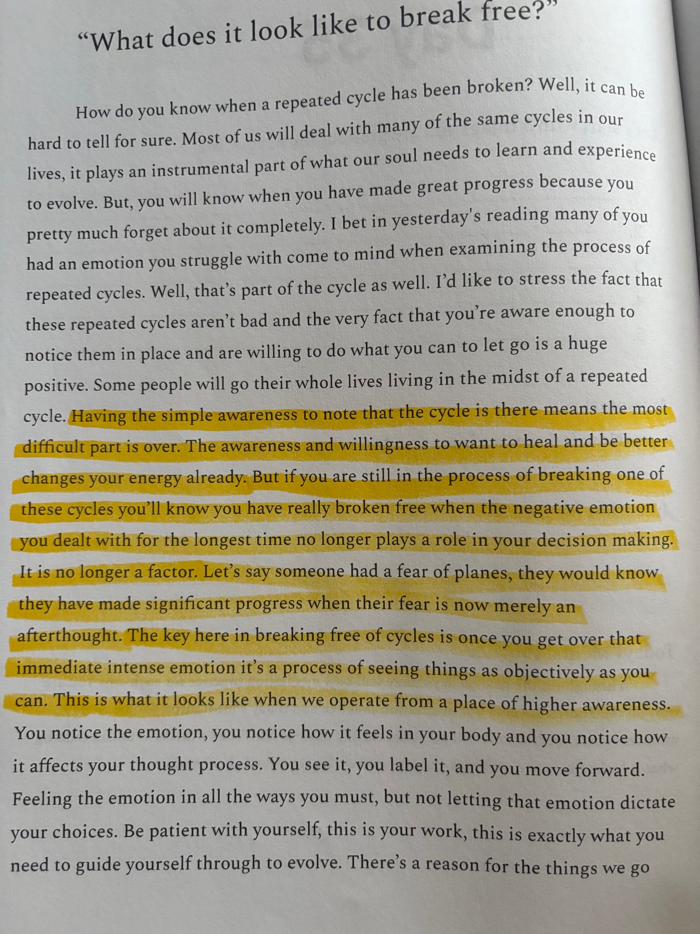 Life Beyond Suffering