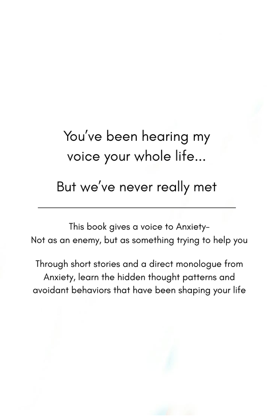 My Name is Anxiety E-BOOK